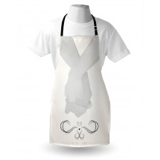 Couple Holding Hands Apron