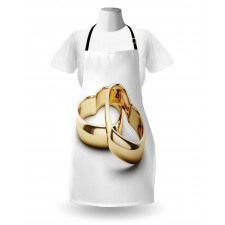 Heart Shaped Rings Apron