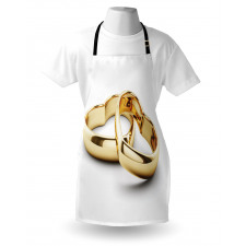 Heart Shaped Rings Apron