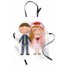 Newlywed Couple Apron