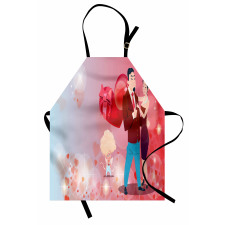 Afro Haired Cupid Apron