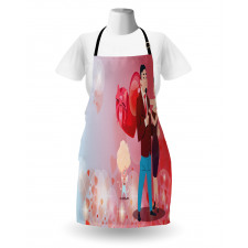 Afro Haired Cupid Apron