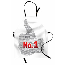 Thumbs up Number Apron
