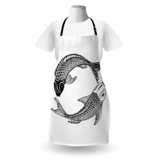 Japanese Carps Love Apron