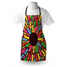 Slippers Mandala Apron