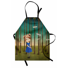 Lost Girl in the Forest Apron