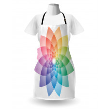 Rainbow Tones Petal Apron