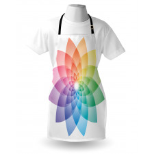 Rainbow Tones Petal Apron