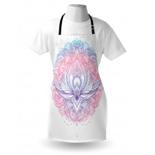 Abstract Lotus Apron