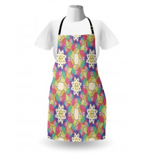 Rainbow Hearts Sun Apron