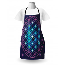 Ombre Flower of Life Apron