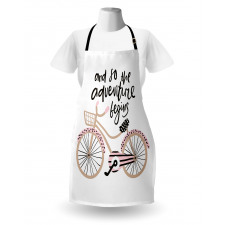 Bicyclend Words Apron