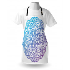 Gradient Floral Apron