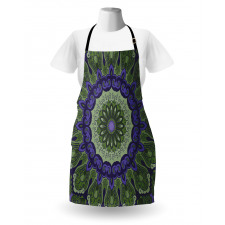 Mandala Leaves Apron