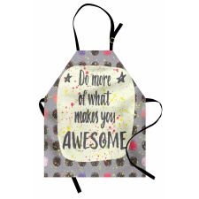 Hand Lettering Sign Apron