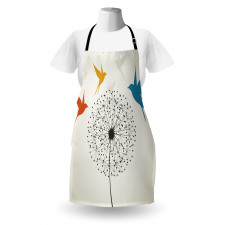 Dandelion and Swallows Apron