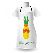 Doodle Pineapple Apron