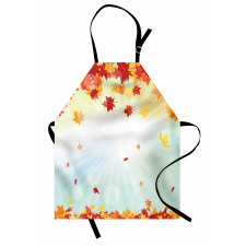 Fallen Maple Leaves Apron