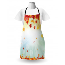 Fallen Maple Leaves Apron