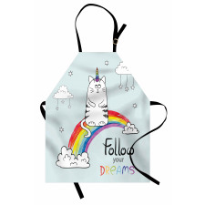 Follow Your Dreams Rainbow Apron