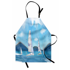 Sailing Landscape Apron