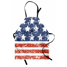 Flag with Grunge Effect Apron