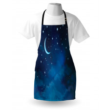 Watercolor Night Sky Apron