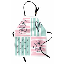 Valentines Day Words Apron