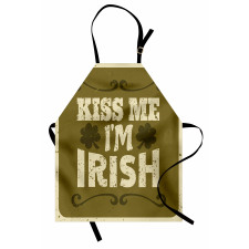 Irish Culture Elements Apron