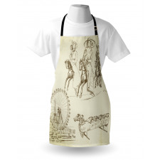 Merry Go Round Apron