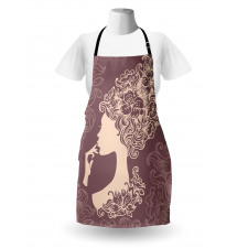 Flower Hairstyle Apron