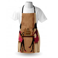 Women Chatting Apron