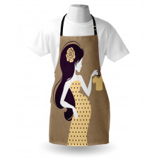 Pregnant Lady Mom Apron