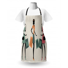 Shopping Theme Apron