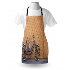 Vintage Bicycle Wall Apron