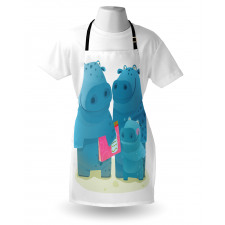 Graphic Happy Family Apron