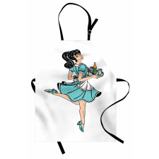 Pony Tail Waitress Apron