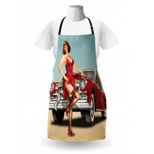 Dutch Haircut Style Apron