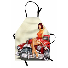 Classic Retro Car Apron