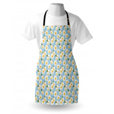 Spring Season Wildflowers Apron