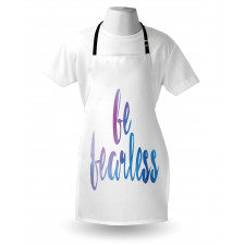 Be Fearless Watercolors Apron