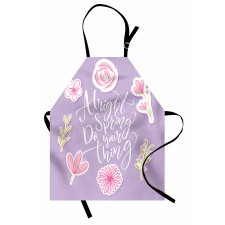 Spring Theme Funny Floral Apron