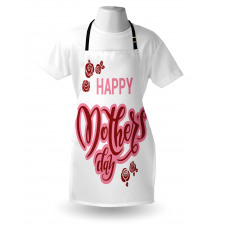 Happy Mothers Day Roses Apron