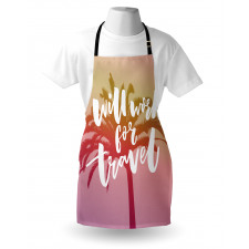 Will Work for Travel Palm Apron