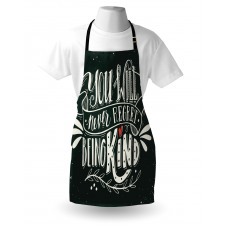 Kind Inspirational Phrase Apron