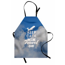 Keep Calm and Travel Apron