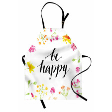 Positive Vibes Be Happy Apron