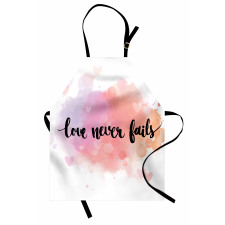 Bokeh Love Never Fails Apron