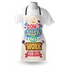 Vintage Hipster Style Apron