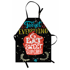 Eat Cupcake Dessert Apron